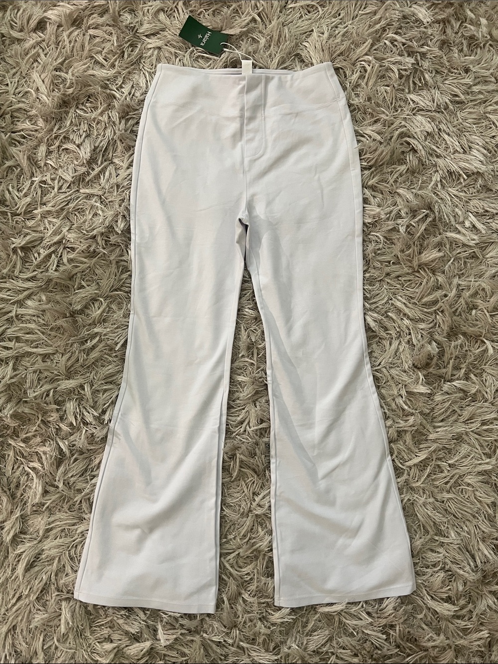 HALARA White Boot Cut Flare Pants